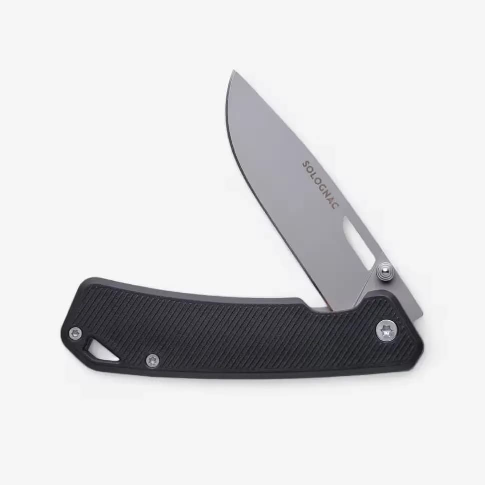 چاقوی تاشو سولوگناک Axis 75 Grip V2 نیمه باز مناسب طبیعت‌گردی