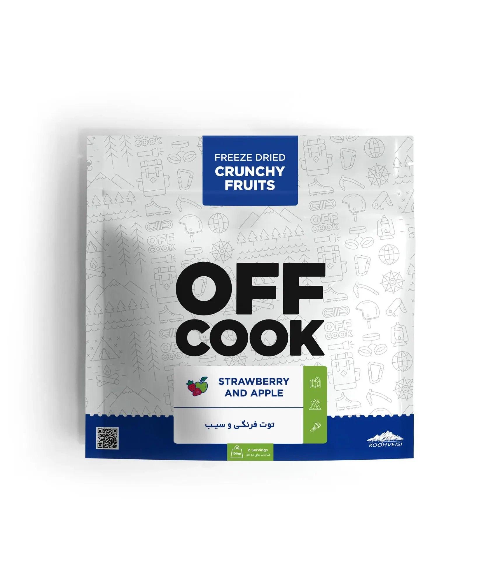 توت فرنگی و سیب OFF COOK
